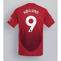 Maglia Calcio Manchester United Rasmus Hojlund #9 Prima Divisa 2024-25 Manica Corta